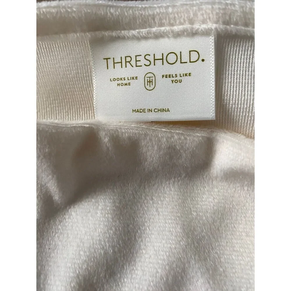 Threshold Soft Sherpa Like Bed Pillow Sham